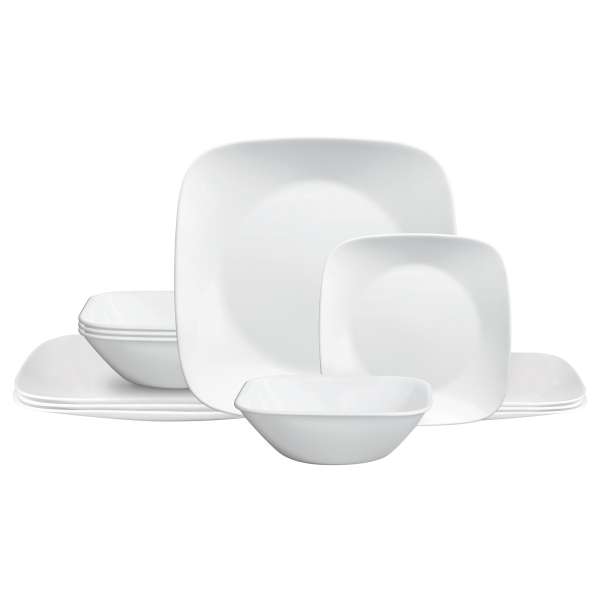 Vajilla de vidrio Corelle 12 piezas Vajilla de vidrio Corelle 12 piezas