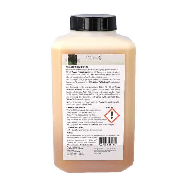 Jabón natural sin fragancia para madera