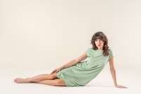 Vista previa: Camisón manga corta algodón ecológico Ruth Vista previa: Camisón manga corta algodón ecológico Ruth