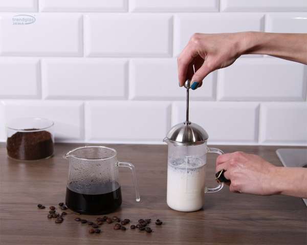 Tetera/cafetera de émbolo o francesa de Trendglas