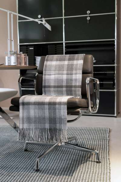 Manta ecológica de lana virgen 130x180 cm