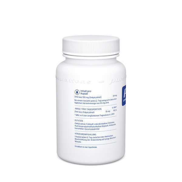 Zinc 30 - Picolinato de zinc (60 cápsulas)