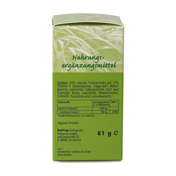 Vitamina C - acerola (100 comprimidos)