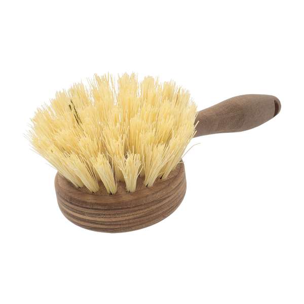 Cepillo de madera y cerdas vegetales para lavar vajilla