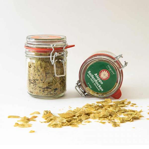 Copos de jabón de Alepo ecológico