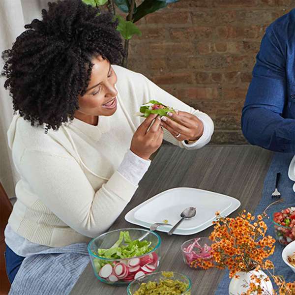 Vajilla de vidrio Corelle 12 piezas