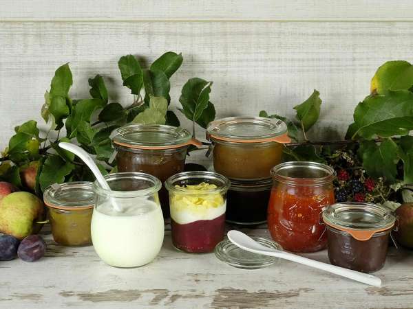 Tarro de vidrio con tapa 290 ml (pack de 6)