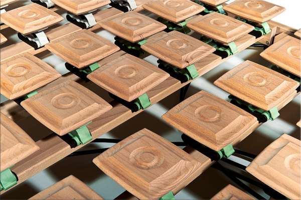 Somier Maxiflex B de madera maciza de haya