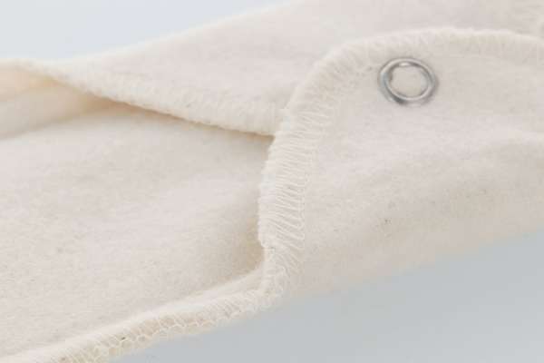 Compresa larga con alas de algodón bio lavable