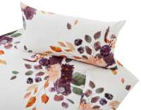 Juego funda nórdica algodón ecológico Flor de Otoño Juego funda nórdica algodón ecológico Flor de Otoño