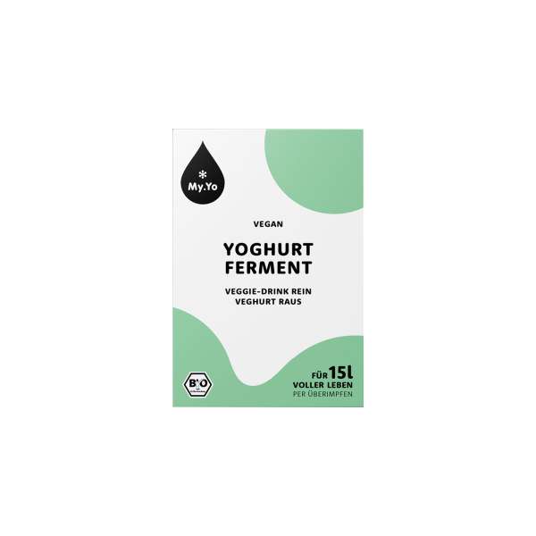 Fermentos ecológicos para hacer yogur vegano Fermentos ecológicos para hacer yogur vegano