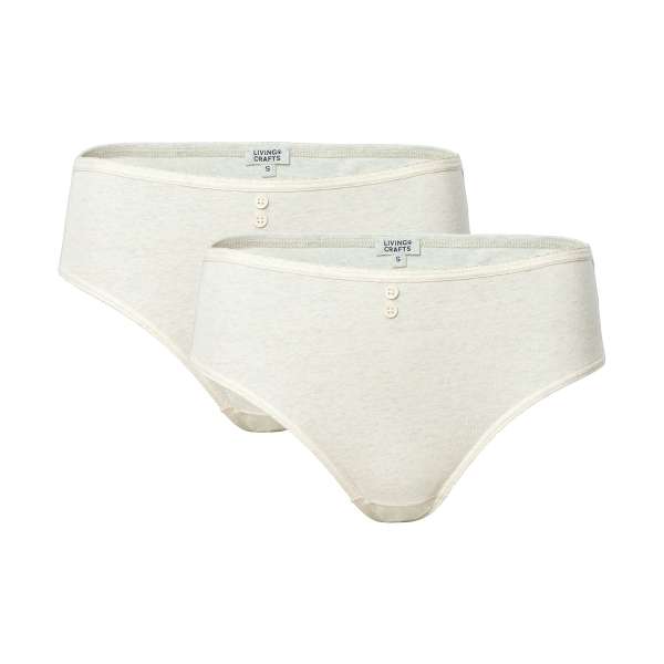 Pack de 2 bragas algodón ecológico Rasina Pack de 2 bragas algodón ecológico Rasina