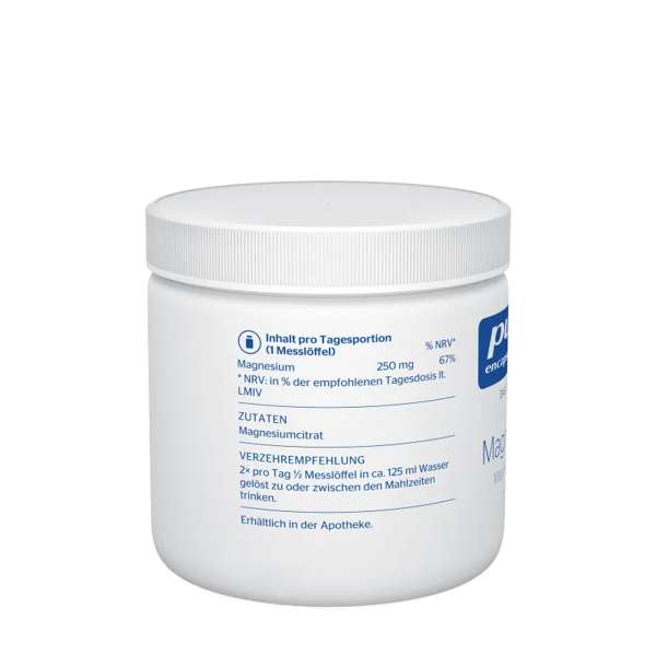 Citrato de magnesio en polvo Pure Encapsulations