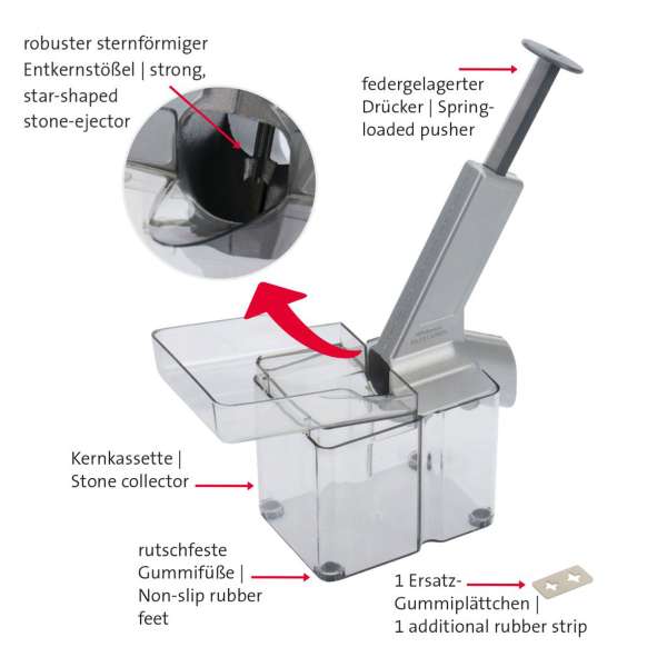 Deshuesador de cerezas Kirschomat de Westmark