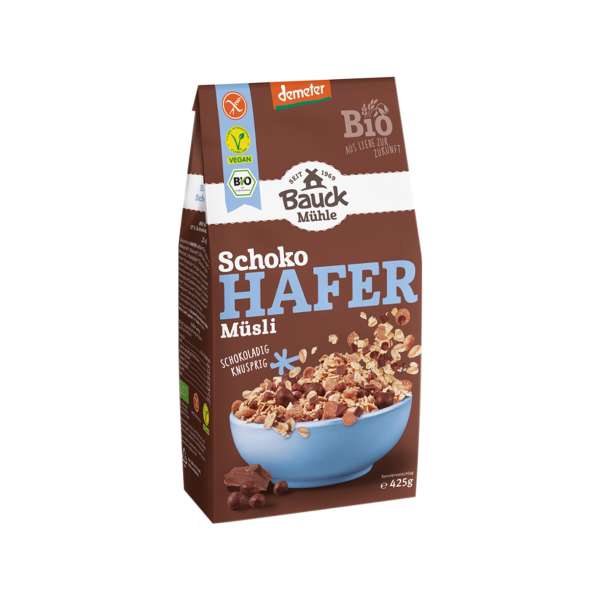 Muesli con chocolate bio sin gluten Muesli con chocolate bio sin gluten