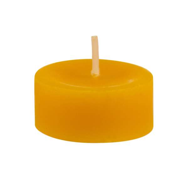 Velas de té 100% de cera de abeja (5 uds.)