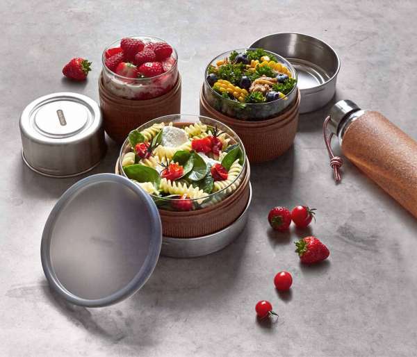 Fiambrera/Lunch box de vidrio de Black&Blum