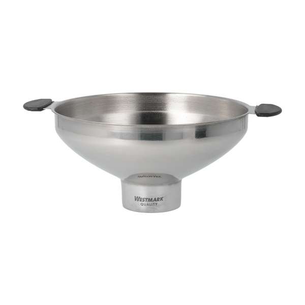 Embudo corto de acero inox