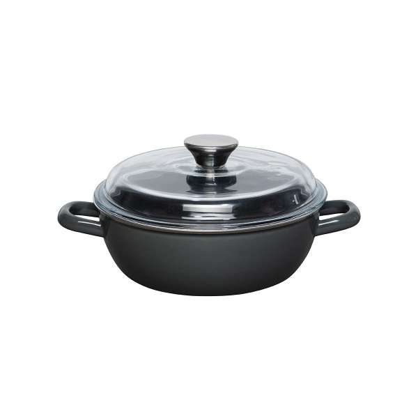 Cacerolas de hierro esmaltado natural 20 cm, 24 cm. y 28 cm. Cacerolas de hierro esmaltado natural 20 cm, 24 cm. y 28 cm.