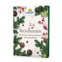 Calendario ecológico de Adviento  con dulces