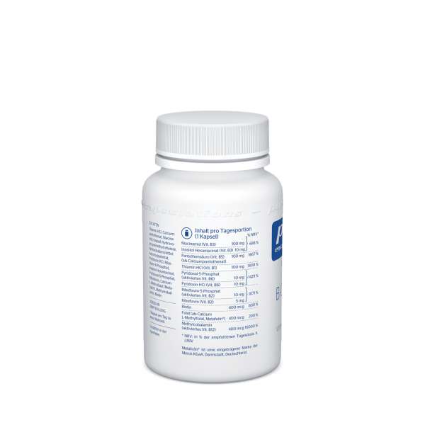 B-Complex Plus vitaminas (60 cápsulas)