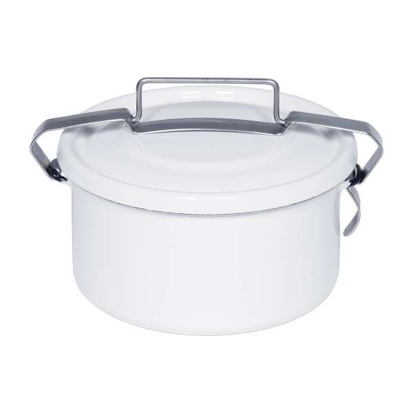 Fiambrera de hierro con esmaltado natural 0,75 l. Fiambrera de hierro con esmaltado natural 0,75 l.