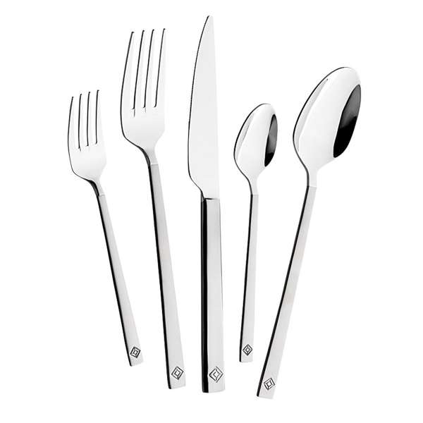 Cubertería de acero inox sin níquel Amalfi 30/60 piezas Cubertería de acero inox sin níquel Amalfi 30/60 piezas