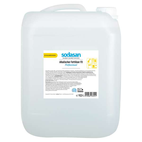 Desengrasante ecológico alcalino sin perfume 10 l. Desengrasante ecológico alcalino sin perfume 10 l.