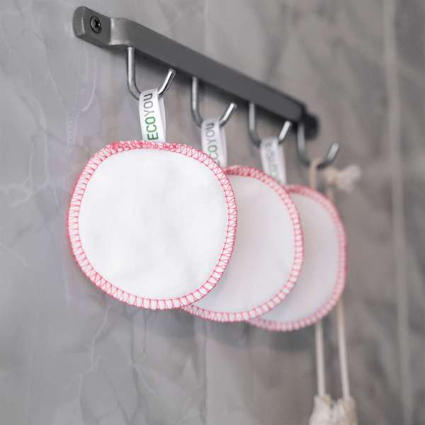 Almohadillas ecológicas para limpieza facial