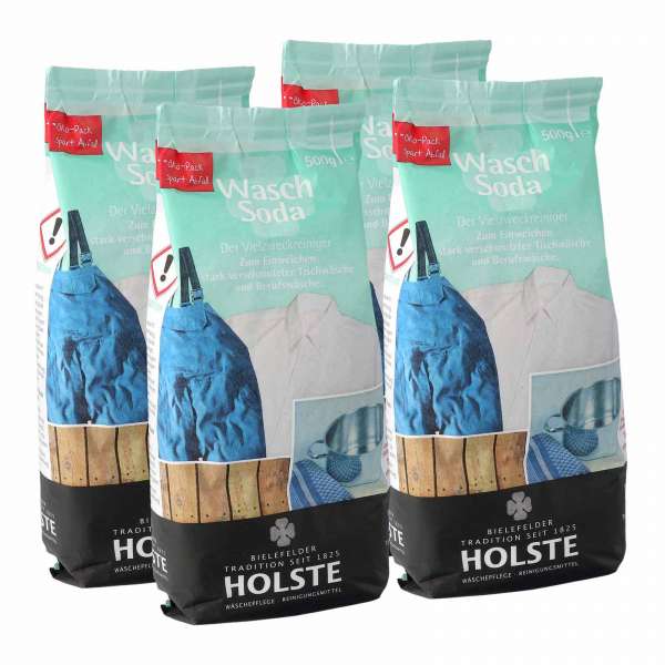 Carbonato de sodio Holste (4 unidades) Carbonato de sodio Holste (4 unidades)