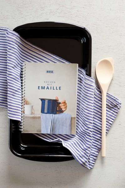 Molde/bandeja de hierro esmaltado para hornear