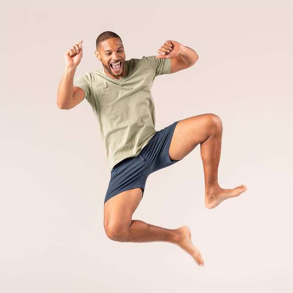 Pijama corto hombre algodón ecológico Rex