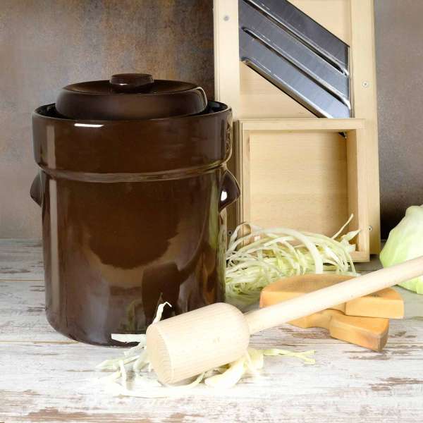 Recipiente para fermentación y conservas