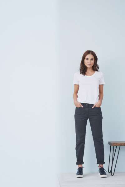 Camiseta manga corta ecológica para mujer