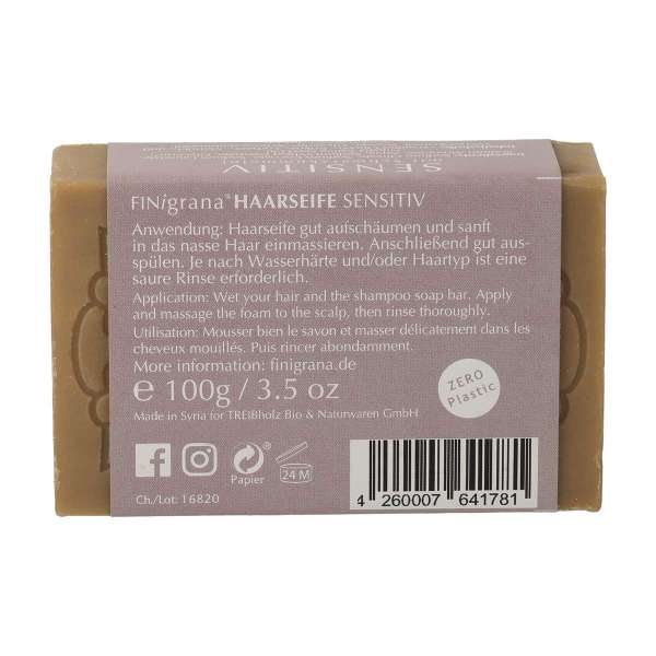 Jabón de Aleppo ecológico para cabello