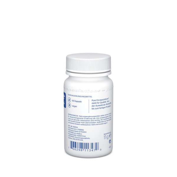 Biotina Pure Encapsulations 2,5 mg (60 cápsulas)