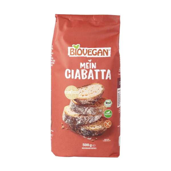 Preparado ecológico pan de chapata sin gluten Biovegan Preparado ecológico pan de chapata sin gluten Biovegan