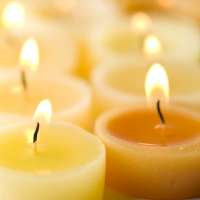 Velas de té de cera de abejas sin aditivos Velas de té de cera de abejas sin aditivos