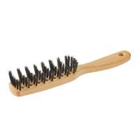 Cepillo para cabello con púas de madera 21 x 7 cm - PureNature