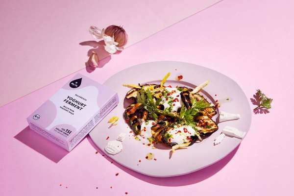 Fermentos ecológicos para hacer yogur búlgaro