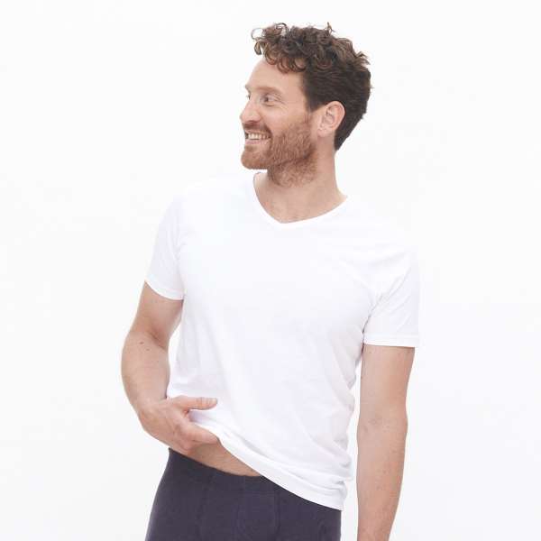 Camisetas algodón bio hombre (pack 2 uds)