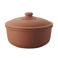 Molde de cerámica con tapa para pan Molde de cerámica con tapa para pan