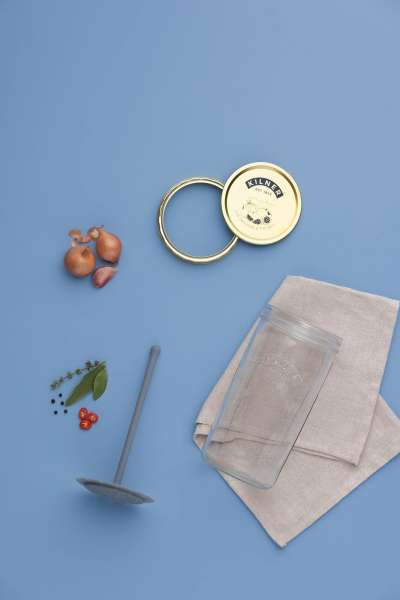 Tarro para fermentados con elevador 1 litro