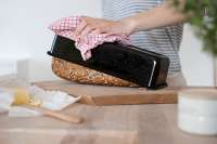 Vista previa: Molde de hierro esmaltado pan y pastelería 35x14 cm Vista previa: Molde de hierro esmaltado pan y pastelería 35x14 cm