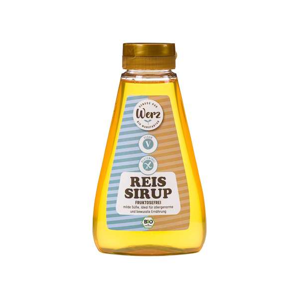 Sirope arroz ecológico Werz sin fructosa Sirope arroz ecológico Werz sin fructosa