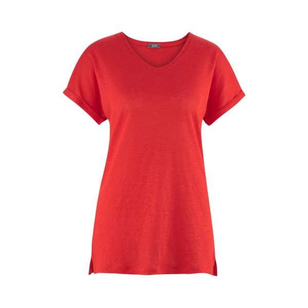 Camiseta de lino ecológico para mujer Camiseta de lino ecológico para mujer