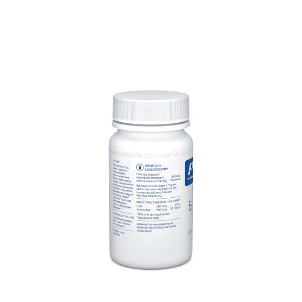 Vitamina B12 Folate Melt Pure Encapsulations