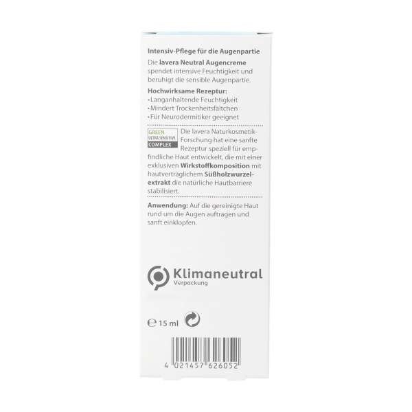 Contorno ojos ecológico con ácido hialurónico