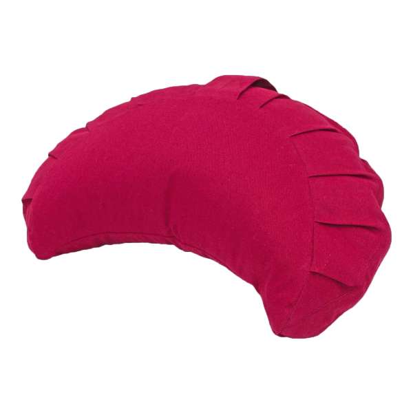 Zafu media luna ecológico para meditación y yoga de Baghi Zafu media luna ecológico para meditación y yoga de Baghi