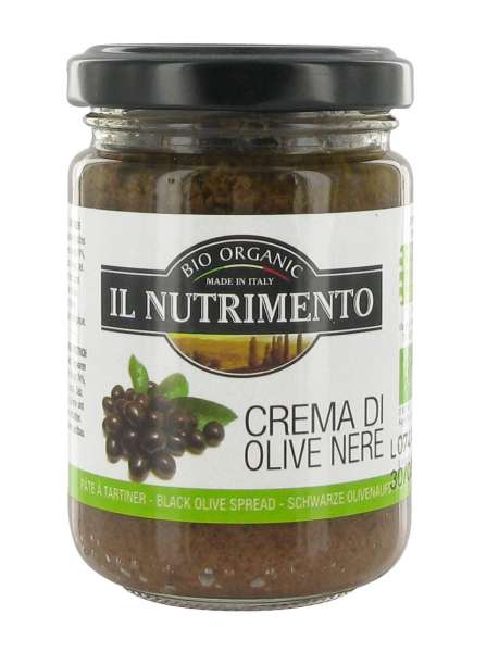 Paté de olivas negras bio Paté de olivas negras bio